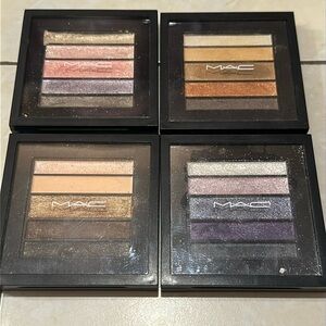 5 M.A.C Veluxe Pearlfusion shadow palette bundle!